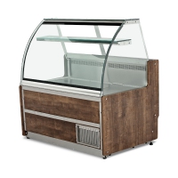 Pluton Meat and Apettizer Showcase (Convex Glass) 